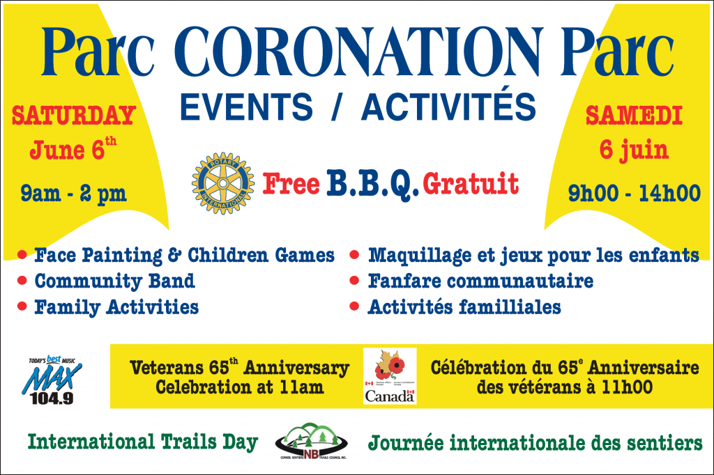 Coronation Parc Activities