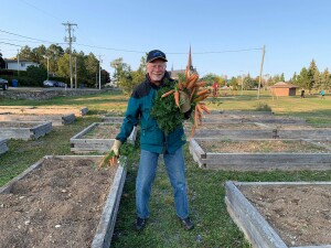 ron with carrots